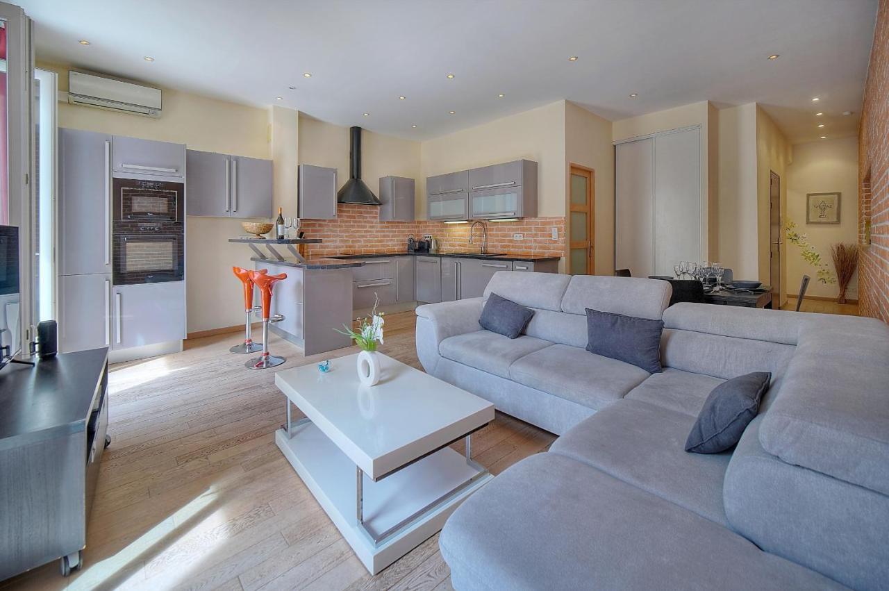 Moderne 3 Pieces Idealement Situe Centre De Cannes L! A2B22 Bagian luar foto