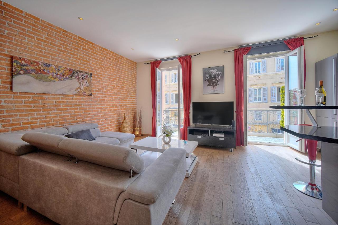 Moderne 3 Pieces Idealement Situe Centre De Cannes L! A2B22 Bagian luar foto