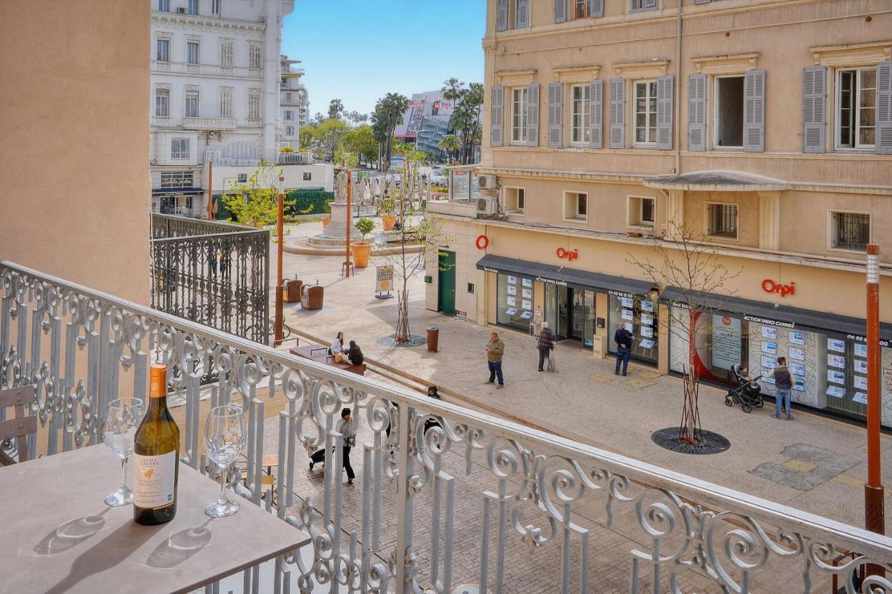 Moderne 3 Pieces Idealement Situe Centre De Cannes L! A2B22 Bagian luar foto